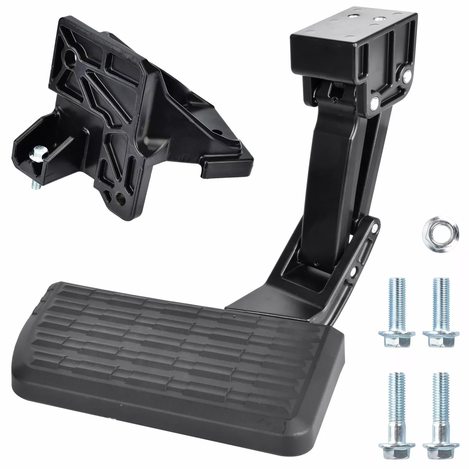 Rear Truck Bed Step, Folding Retractable Bumper Tailgate Step Compatible with 2022 2023 2024 Toyota Tundra, Replaces # PTS30-34000, PT392-34231