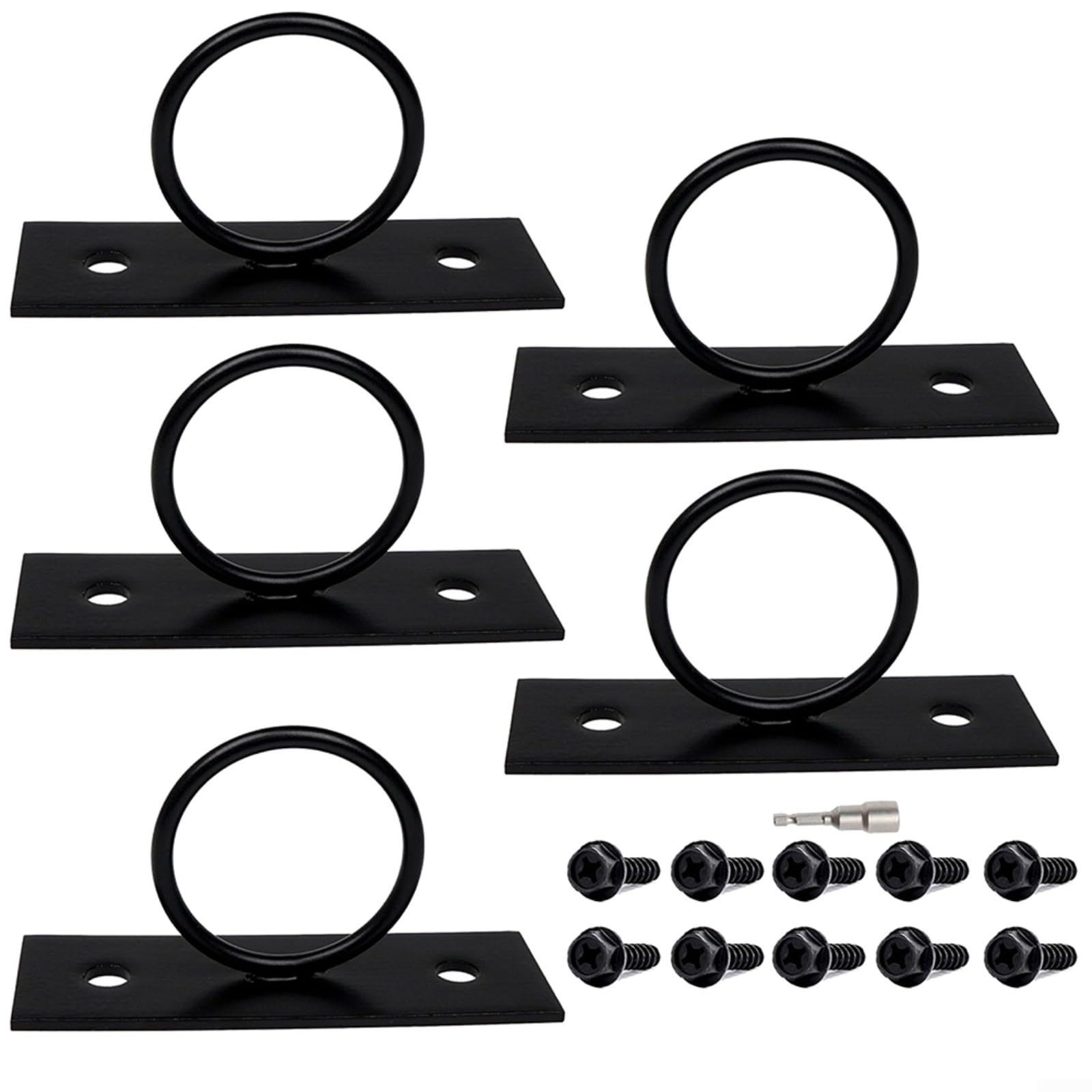 Support de corde en acier inoxydable x5 pour garde-corps et escalier extérieur