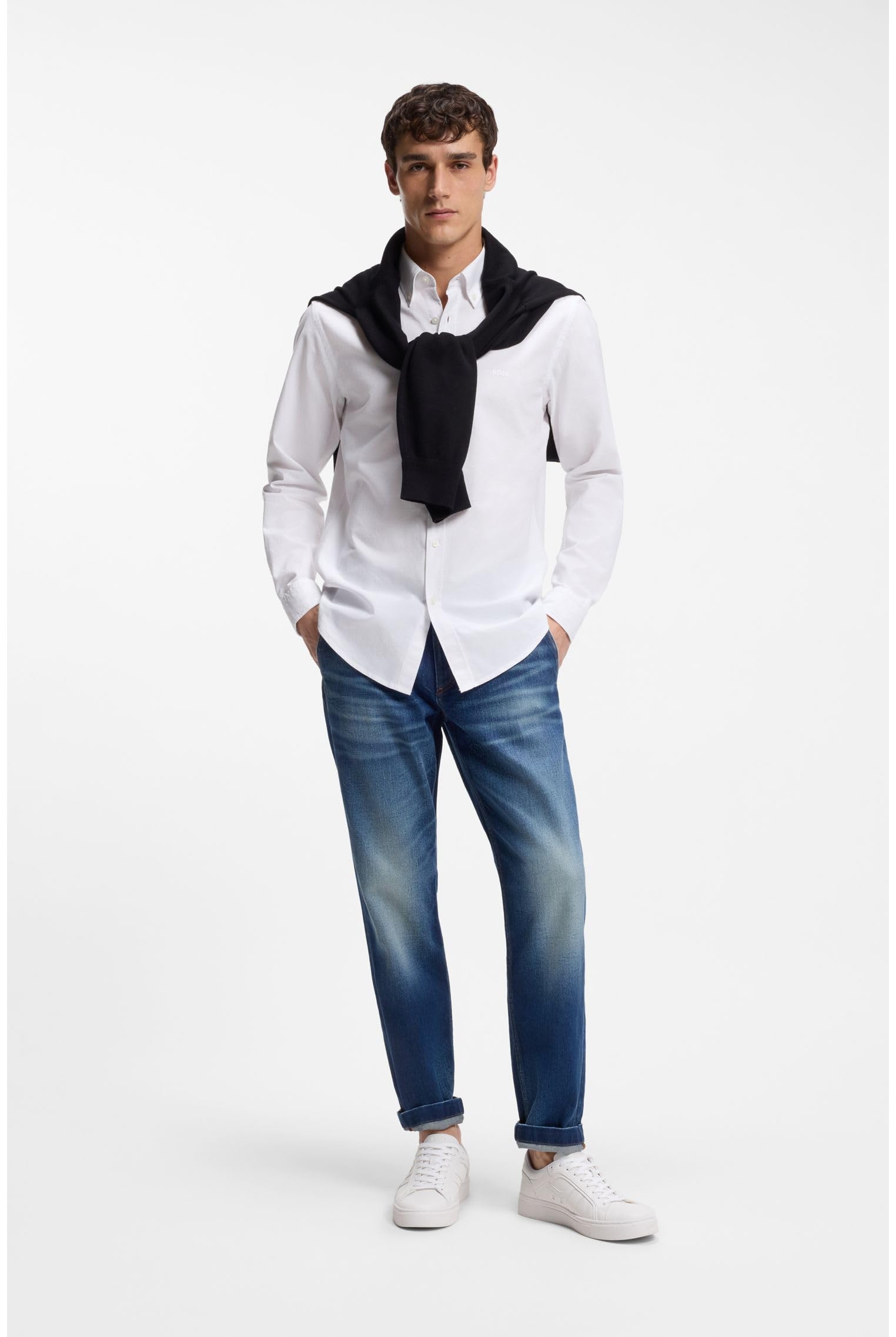 BOSS Rickert Shirt White