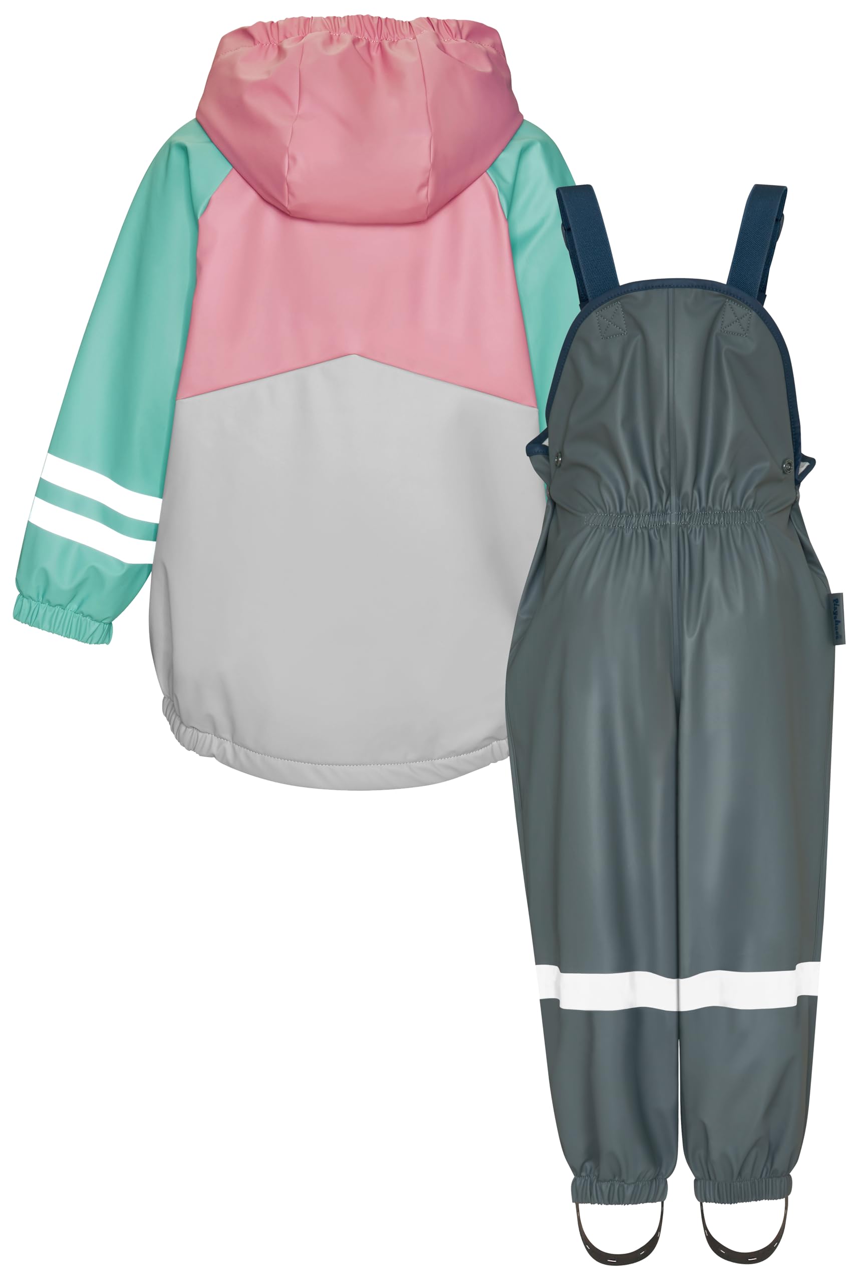 Playshoes Zweiteiliger Regenanzug Fleece-Futter, Gefütterter Matschanzug – Ansicht 2