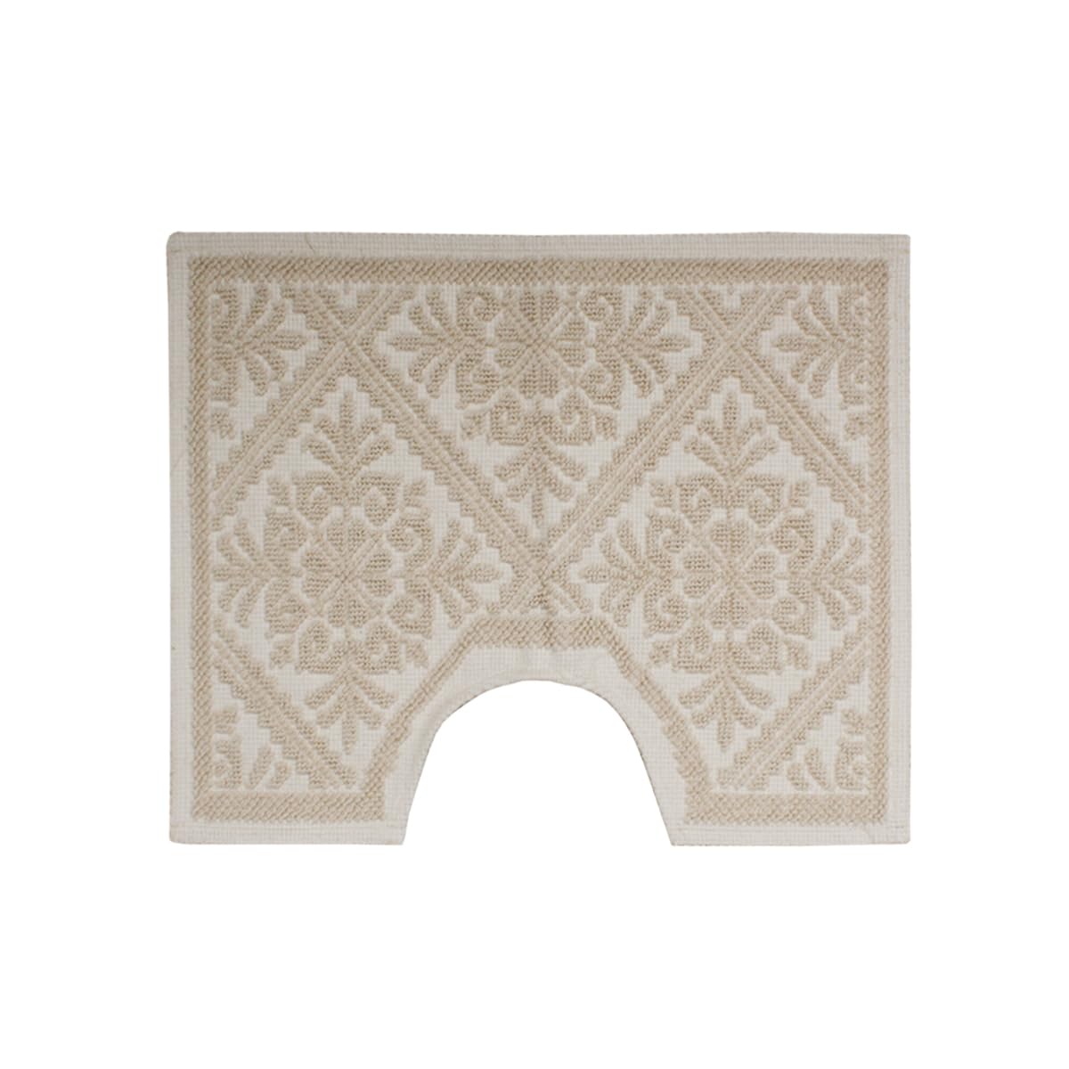 SaRani Set Tappeti Bagno Sardo Tris 3 Pezzi Doccia Bidet Water Cotone (Corda)