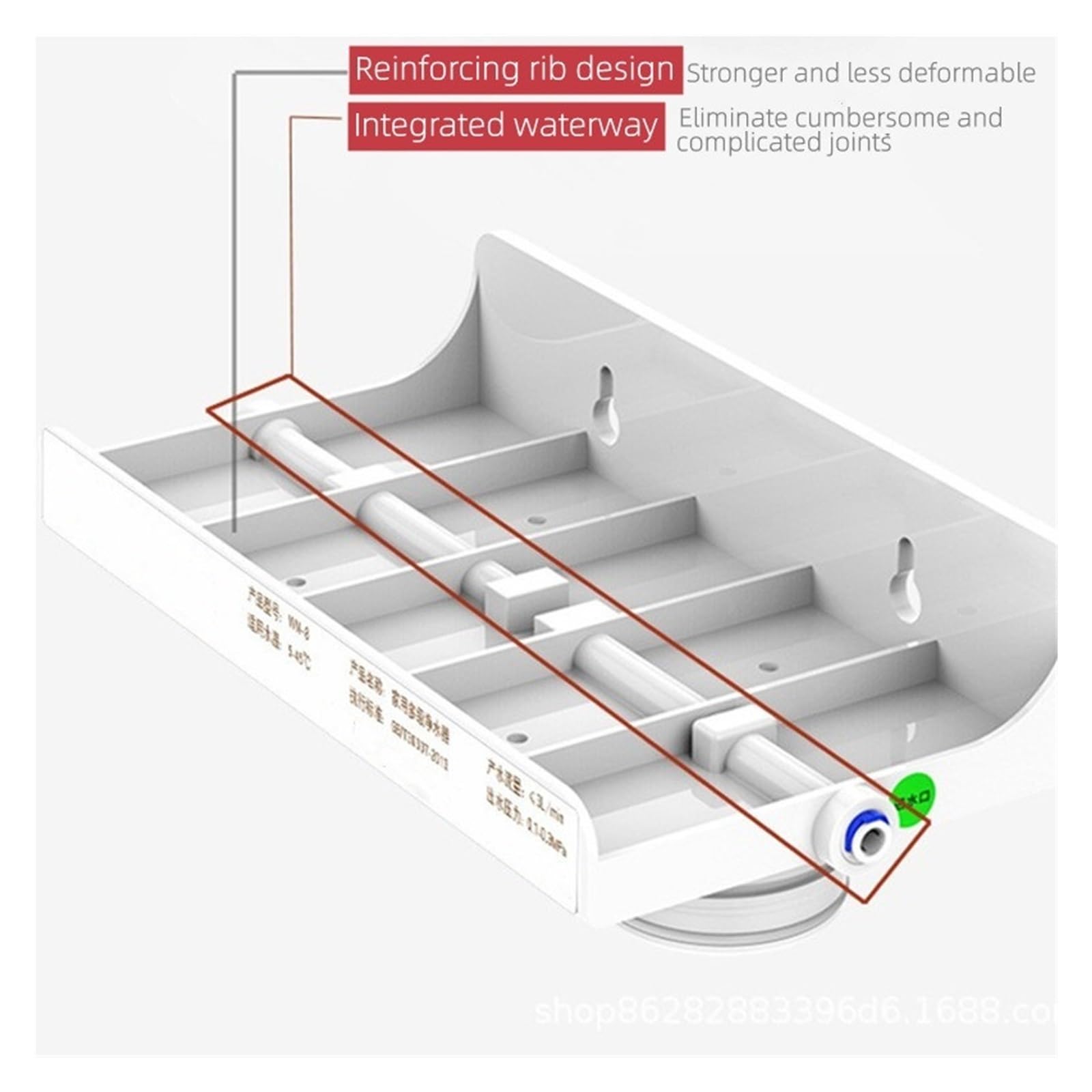 5-Stufen-Wasserreiniger, Haushaltsdirekttrink-Küchen-Leitungswasserfilter, Sechs-Ultrafiltrations-Wasseraufbereitungs-Heimsystem(Filter Element)