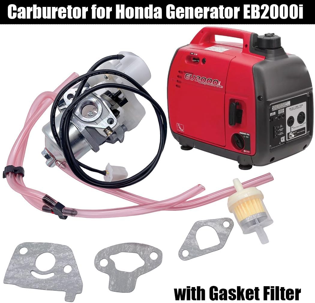 EU2000I 16100-Z0D-D03 Carburetor Compatible with Honda EB2000I EB2000iT1 EU2000iK1 EU2000iT1 BF30E B BF30E D BF30E E BF30E D/E Portable Generator Parts