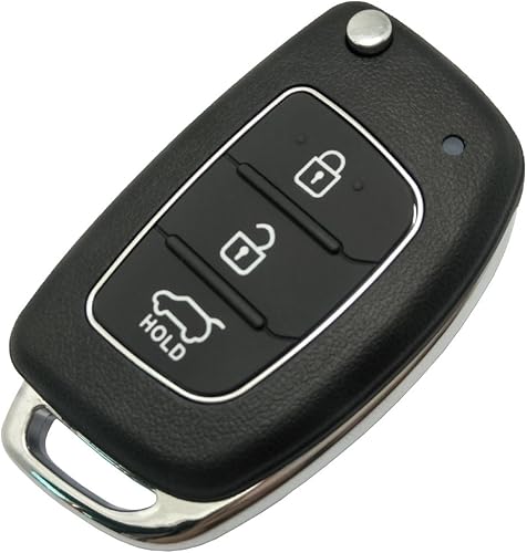 Miniatura 1 de Funda de repuesto para llavero para Hyundai Sonata Santa Fe, entrada sin llave, control remoto, carcasa para llavero
