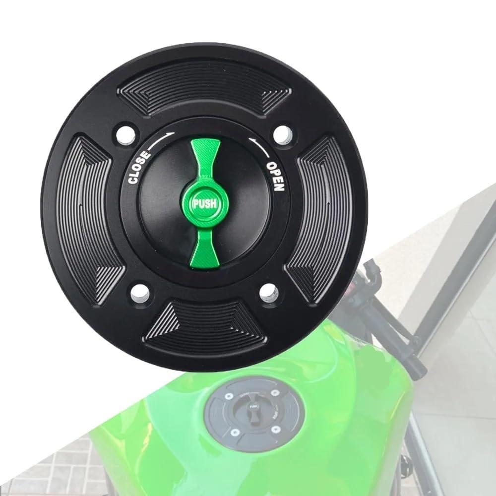 CNC燃料ガスタンクキャップ KAWASAKI NINJA 400 2018-22