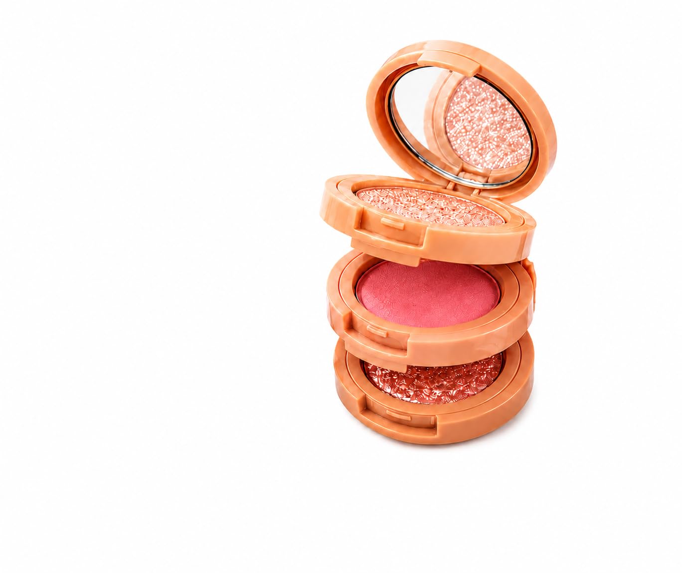 Makeup Kit with Contour Palette, Blush, Highlighter, Brushes, Brushes & Finger Puff-image-2