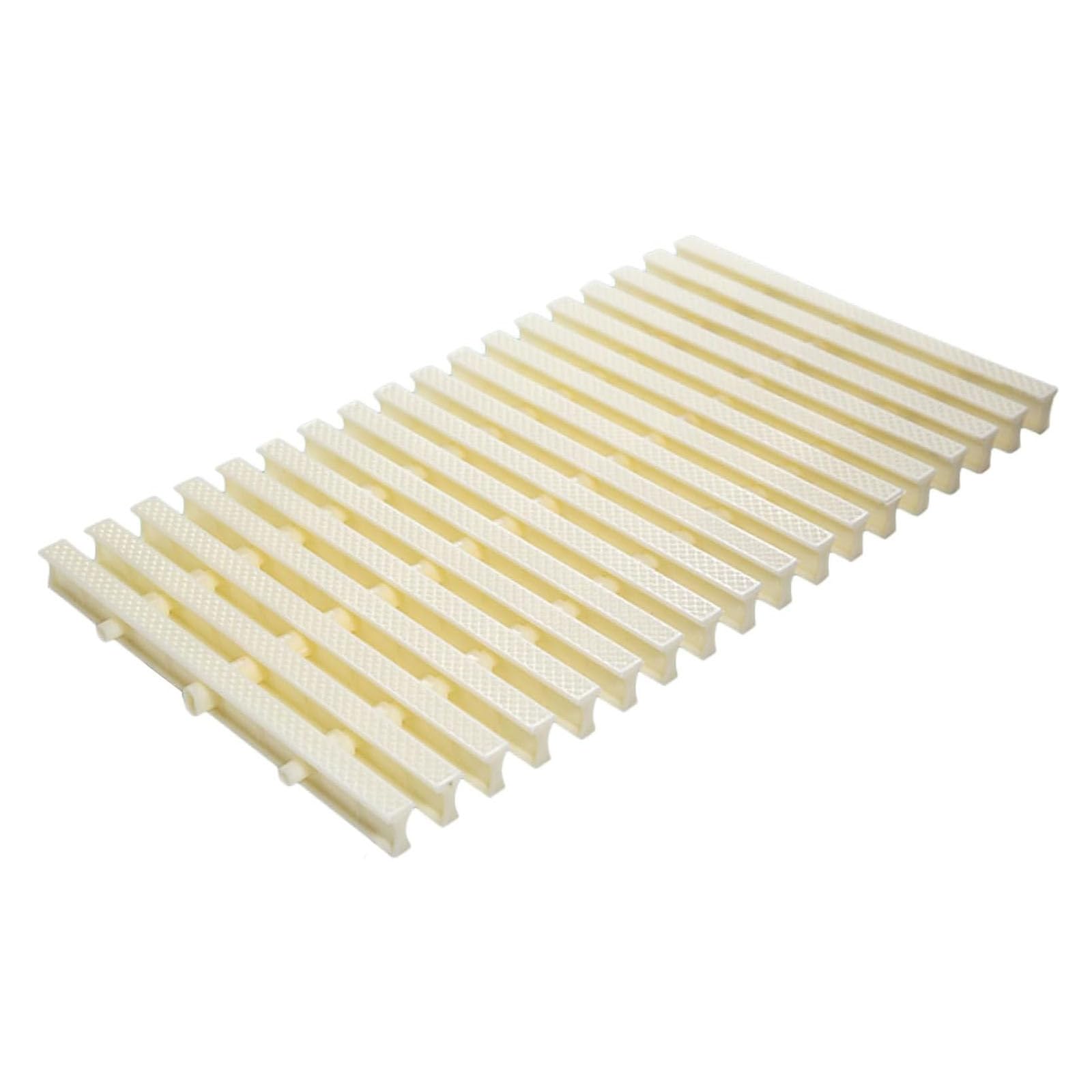 Grille de trop-plein piscine et couverture de drainage robuste pour allée et terrasse