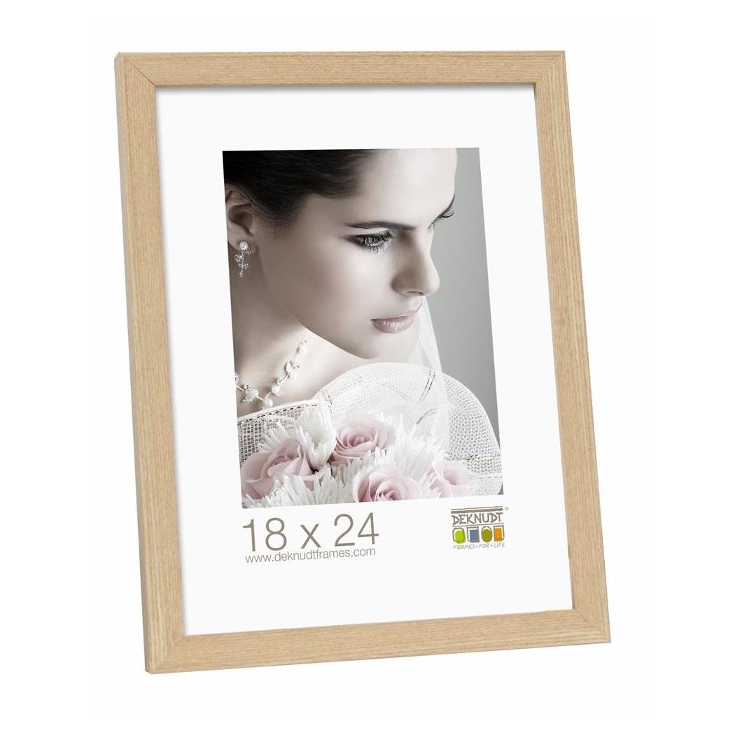 Deknudt Frames S44CH1-40.0X60.0 - Marco para Fotos (Madera y Madera DM Roble Fina, 40 x 60 cm)