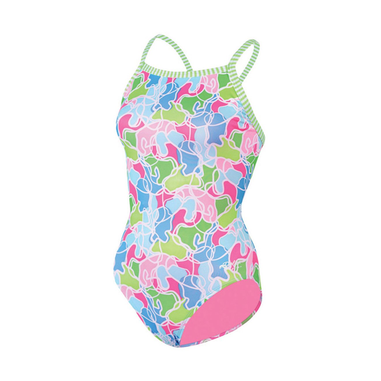 DOLFIN Womens Uglies Gidget V2 Back One Piece Swimsuit
