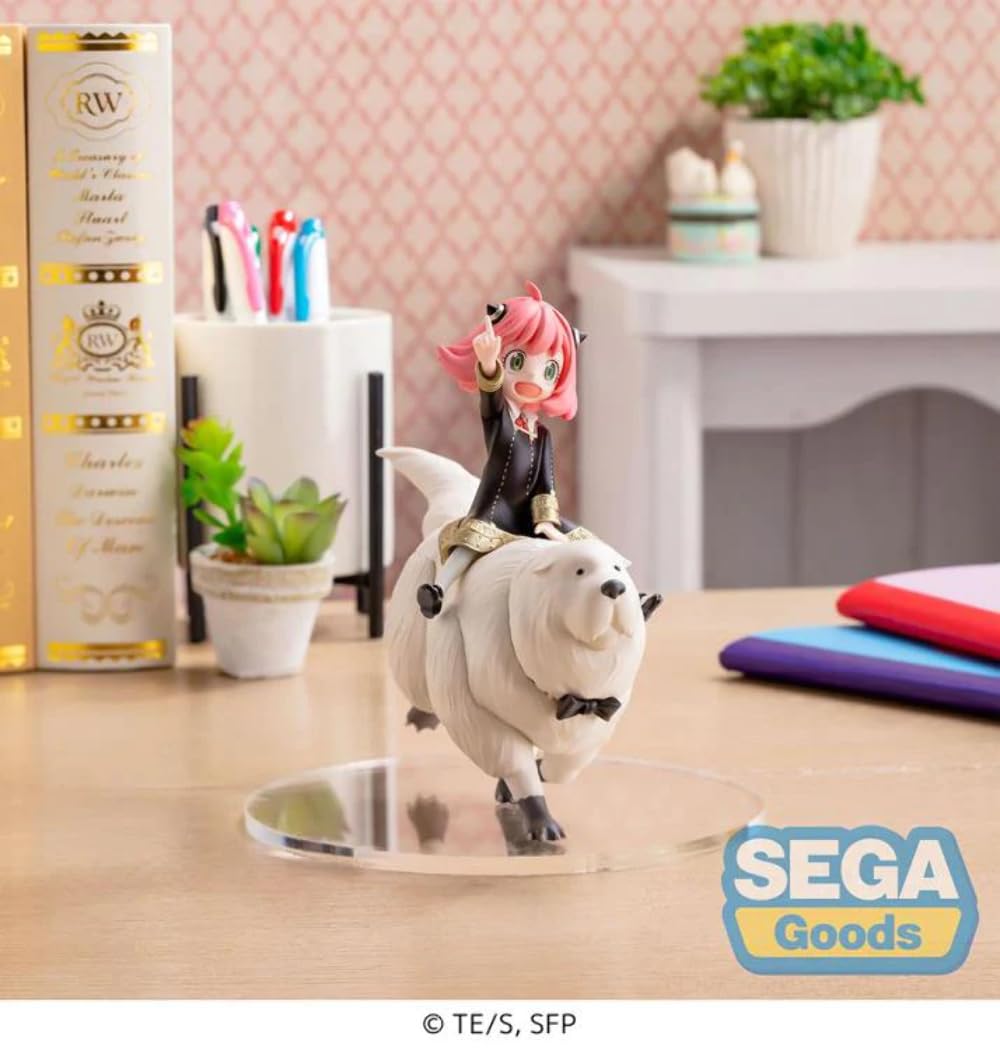 Sega - SPY x Family - Anya Forger ????? PM Statuen, Mehrfarbig, Standard, Brotdose 3D Strong