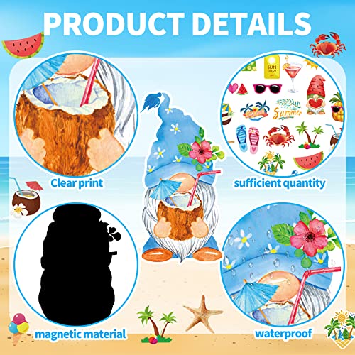Imanes decorativos de verano para nevera x30 miniatura 3