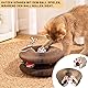 Huotflame Magic Organ Katzen Kratzbrett – Faltbares 3-in-1 Kratzspielzeug mit Glöckchen & Katzenhöhle – Umweltfreundliches Wellpappe Katzenbett für Katzen Indoor Unterhaltung