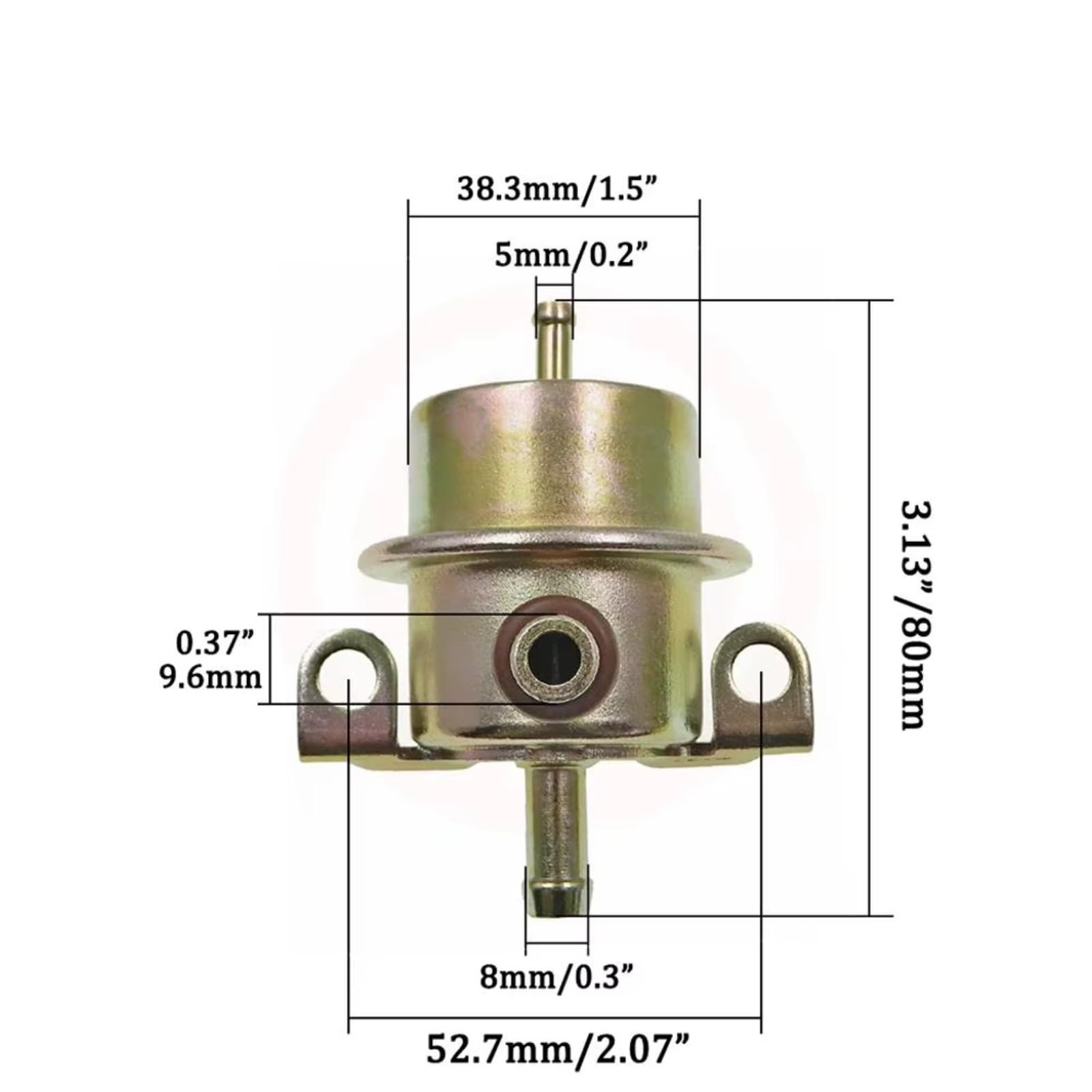 Kraftstoffpumpen Druckregler Kompatibel Mit Saab Für 9000 1987 Kraftstoffdruckregelventil Elektrische Abschaltmagnete 0280160235 13531711541 037133035