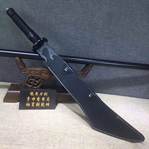 Miniatura 2 de Guandao, Kwan Dao, hecho a mano, hoja de acero de alto carbono, templado por calor, Kung fu