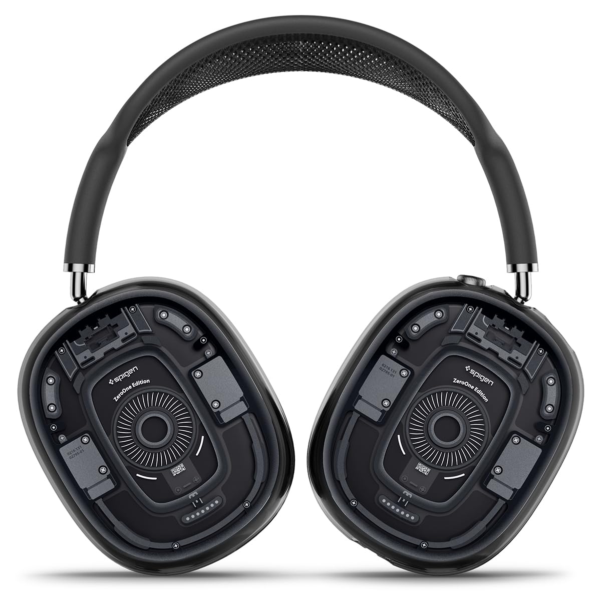 Amazon | Spigen Airpods Max ケース カバー スケルトンデザイン