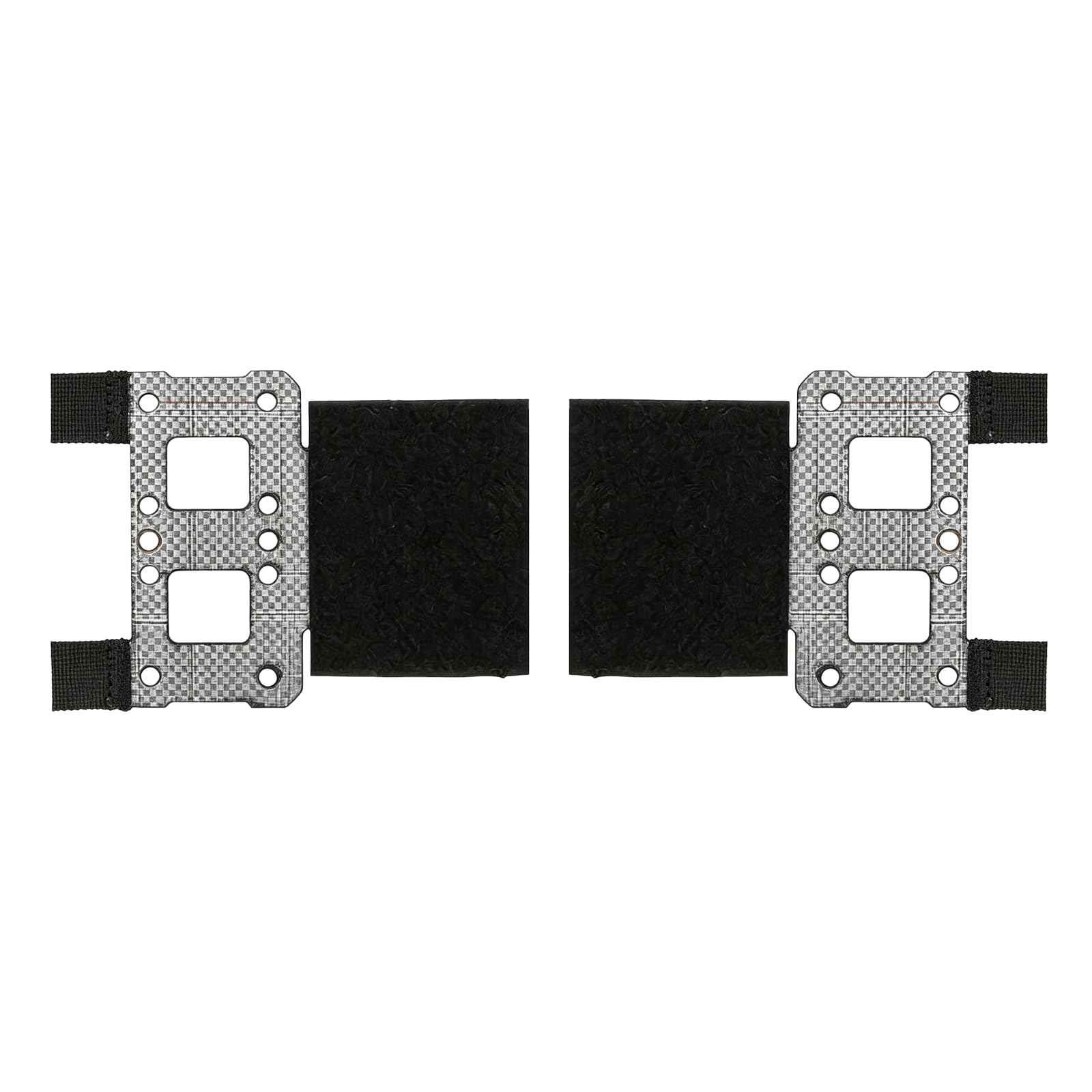 Panel Rozszerzający Molle, Taktyczny Panel Z Pętlą Na Hak Boczny, Pas Cummerbund Do Kamizelki, Kieszeń Na Radio, Ładownica Na Magazynek, Skrzydło Ekspandera Do Kamizelek Chest Rig(Black,2apck)