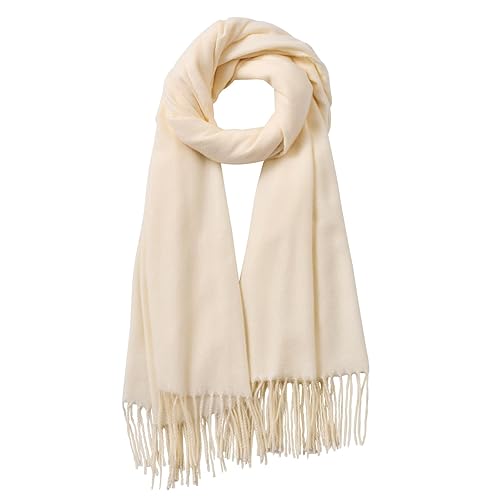 Clothirily Womens Winter Scarf, Fashion Cashmere Feel Plaid Scarfs for