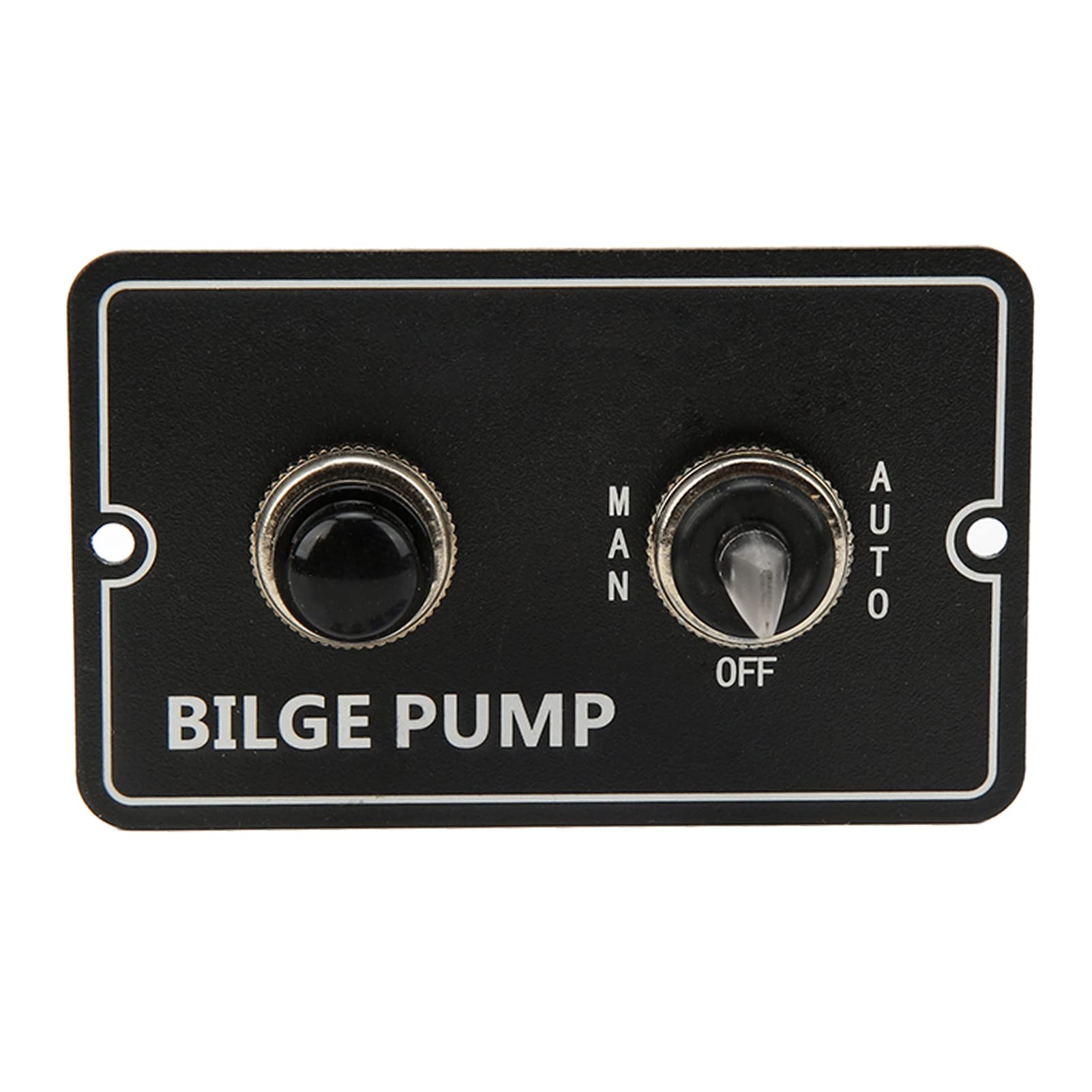 Interruptor de bomba de achique de aluminio, 15 A, indicador LED para barco marino, 12 V, 24 V