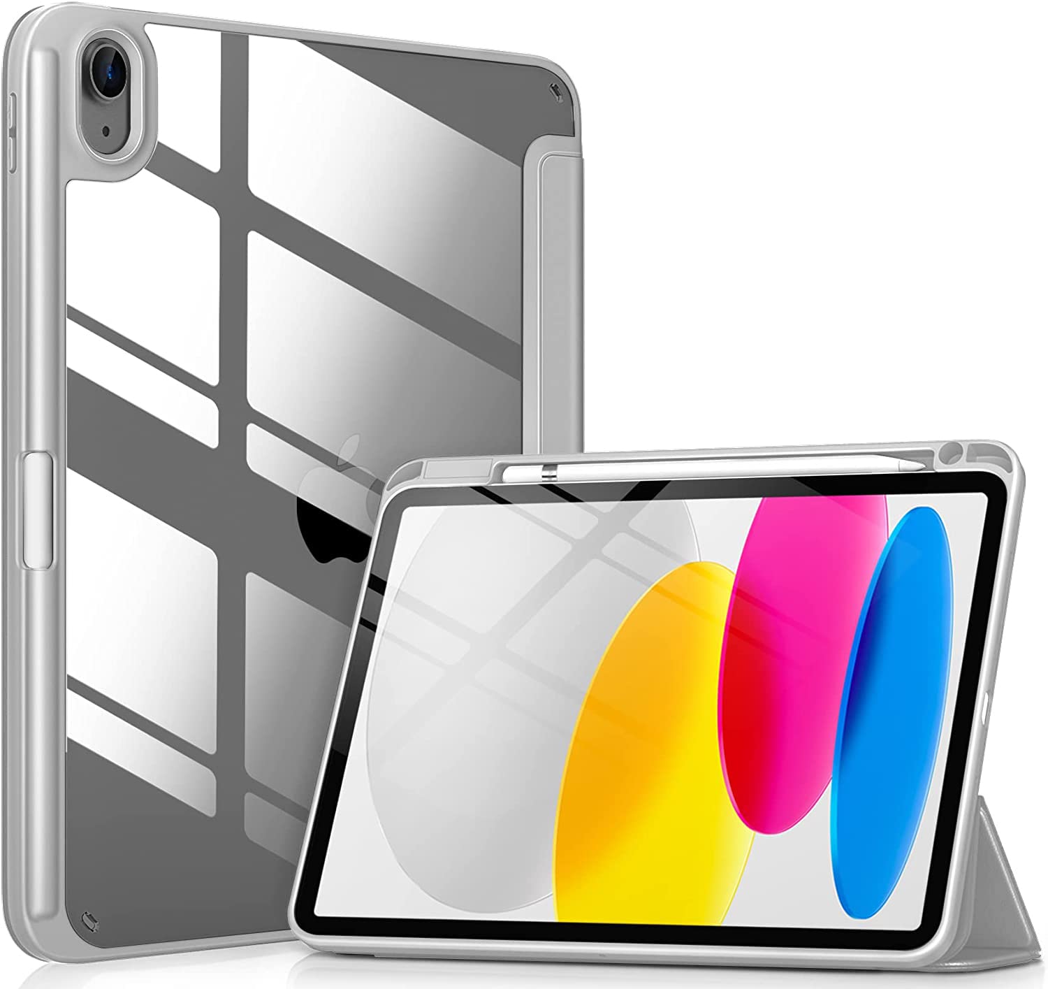 Robustrion Cover for iPad 11th (A16) / 10th Generation Cover Case (2025/2022) [Pencil Holder] (Right Side) [Auto Sleep Wake], Trifold Flip Stand Case for iPad 10th Gen / 11th Generation - Blue — Amazon image 20
