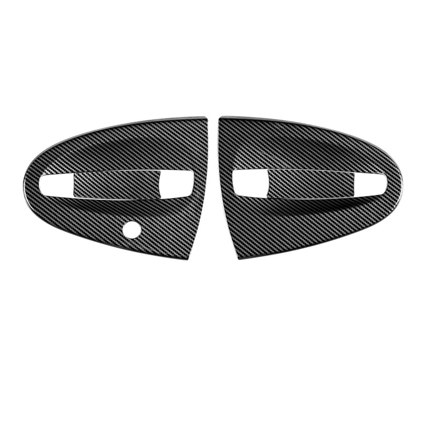 Bqwyedpl 6 Fit For Smart Fortwo 451 2005 Car Sticker Door Handle Door Bowl Protection Guards Trim Stickers Anti Collision Scratches Protector Car Door Latch Handle(6)
