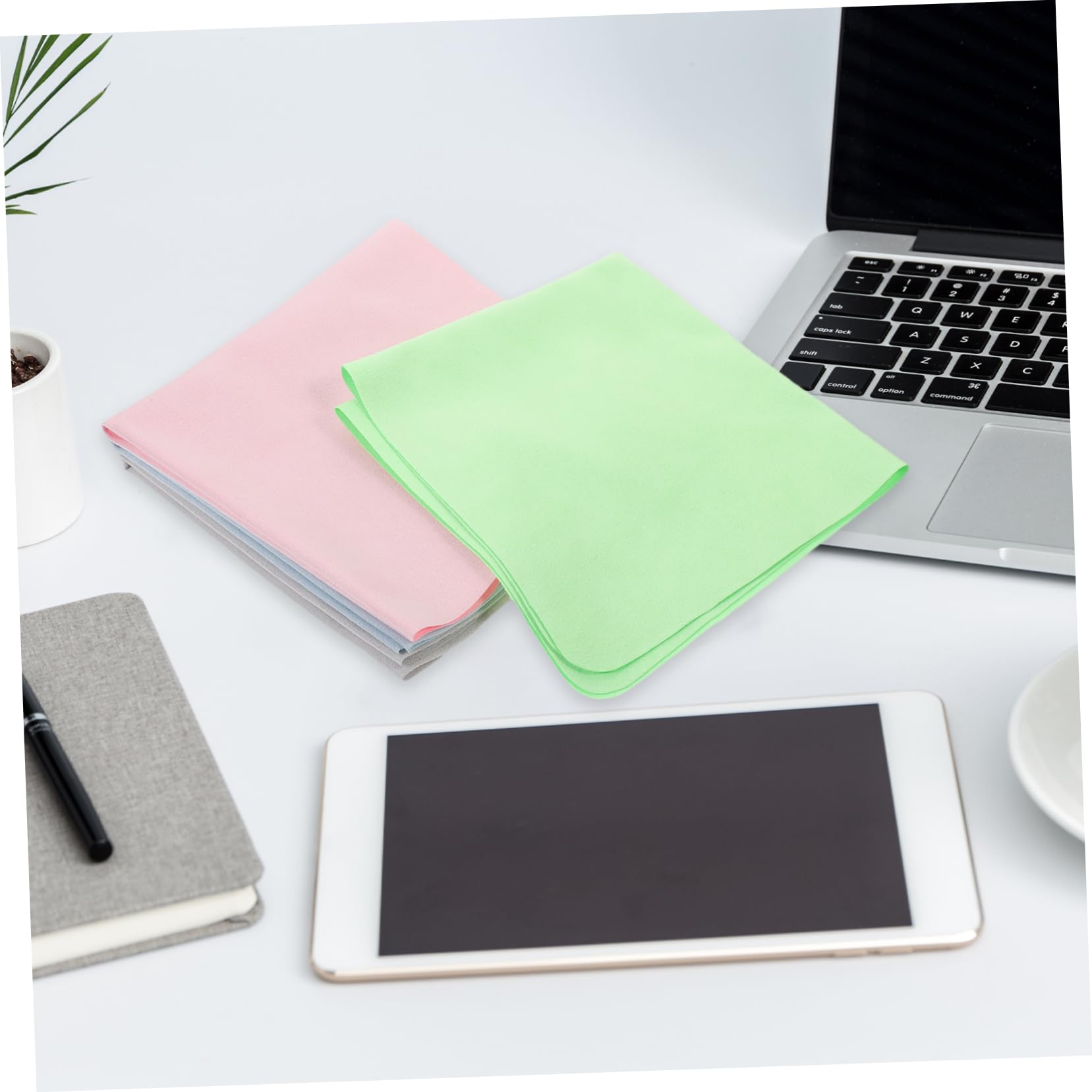Healeved 20pezzi Panni Microfibra Per Pulizia Occhiali Da Colorati Per Schermi e Superfici Delicate Resistente Allo Sbiadimento e Facilmente Lavabile