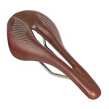 ホワイト クロスバイク ブラウンサドル Amazon | GORIX(ゴリックス)サドル 自転車 ビンテージサドル