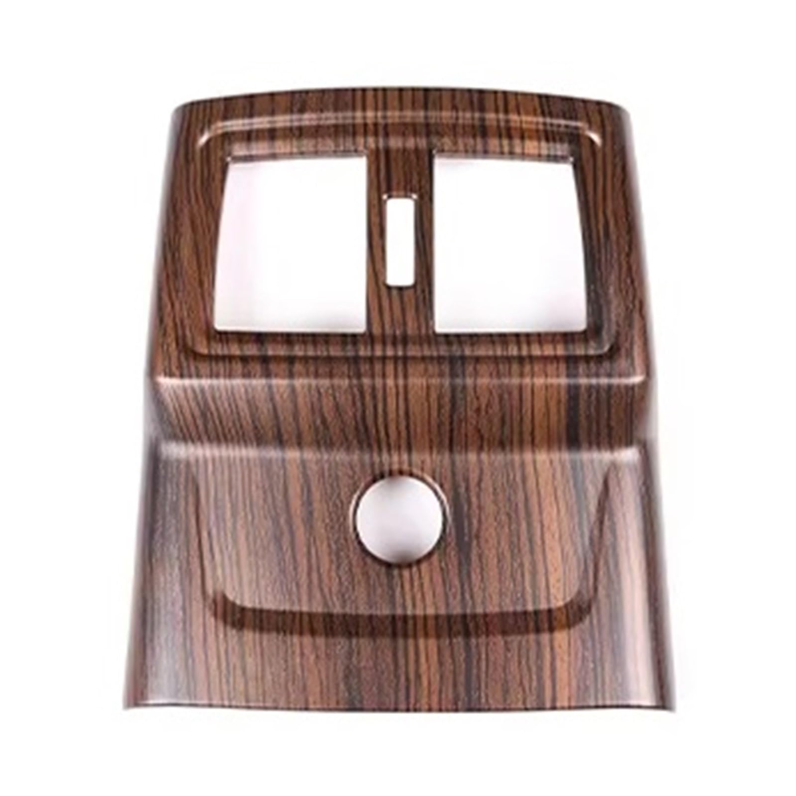 for BMW for X1 F48 for X2 F47 2016-2021 Car Rear Row Air Conditioner Air Outlet Frame Decorative Sticker Car Interior Mouldings(B-Pine Wood Grain)