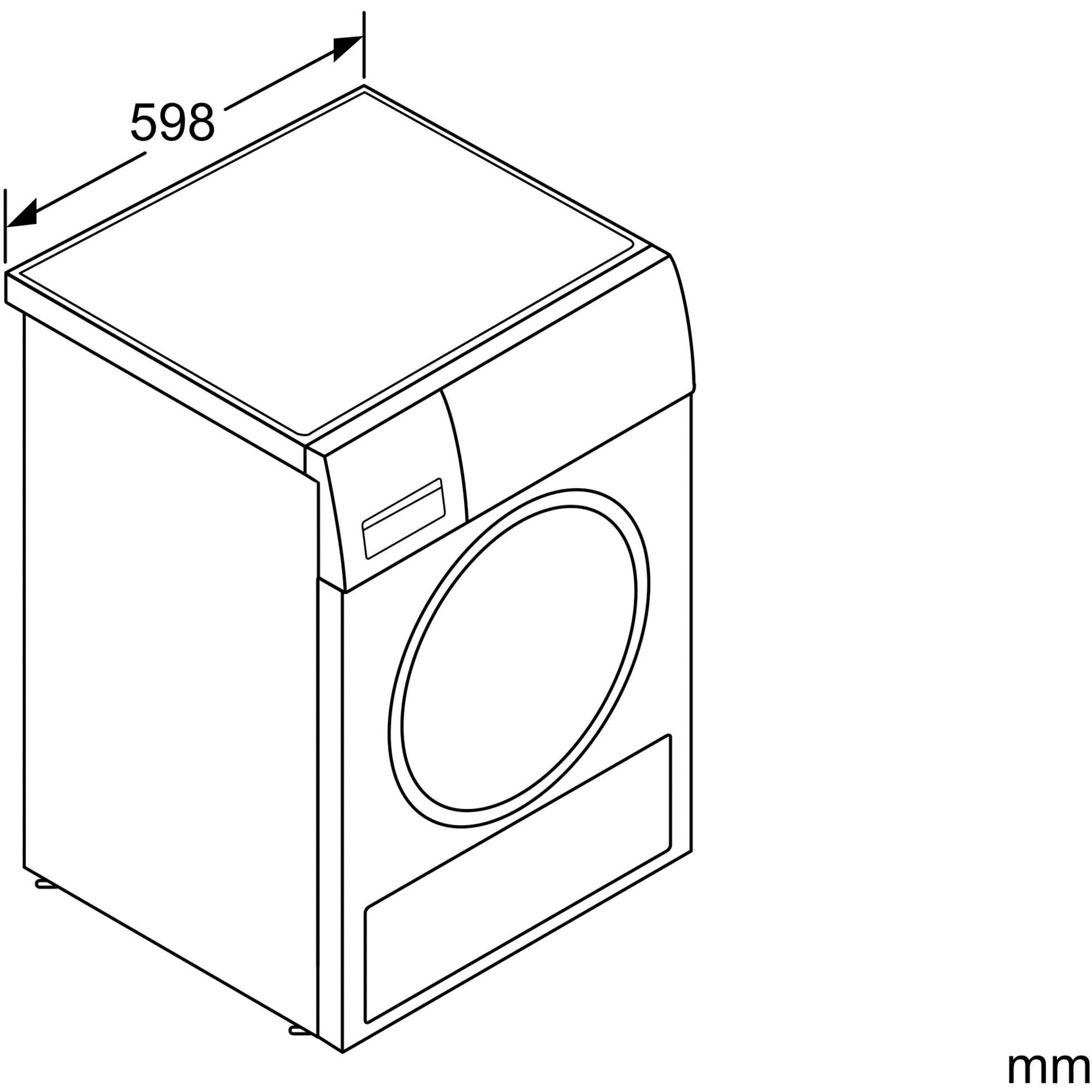 Bosch Asciugatrice a pompa di calore per 9 kg di biancheria, serie 6, A++, 259 kWh/anno, Auto Dry, design anti-vibrazione, sistema di asciugatura sensibile, refrigerante ecologico, bianco, WQG241000