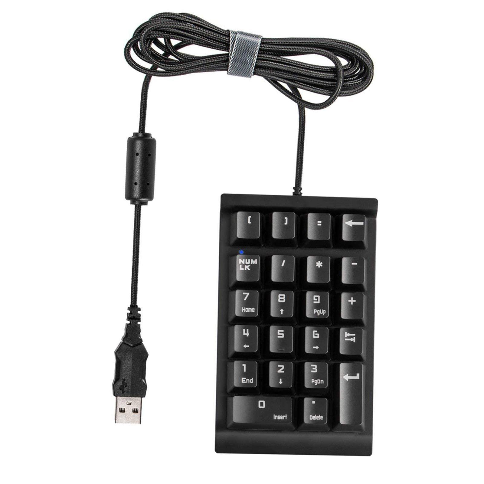 wired numeric keypad financial accounting laptop pc 22-key numpad black| keyboards & keypads| keyboards, mice & pointers |computers/tablets networking