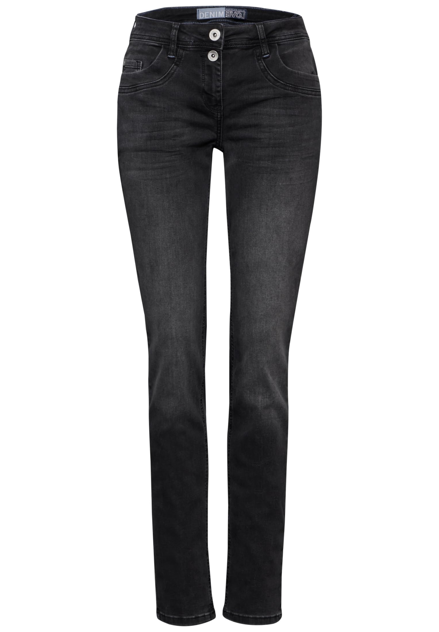 Cecil Damen Straight Leg Jeans