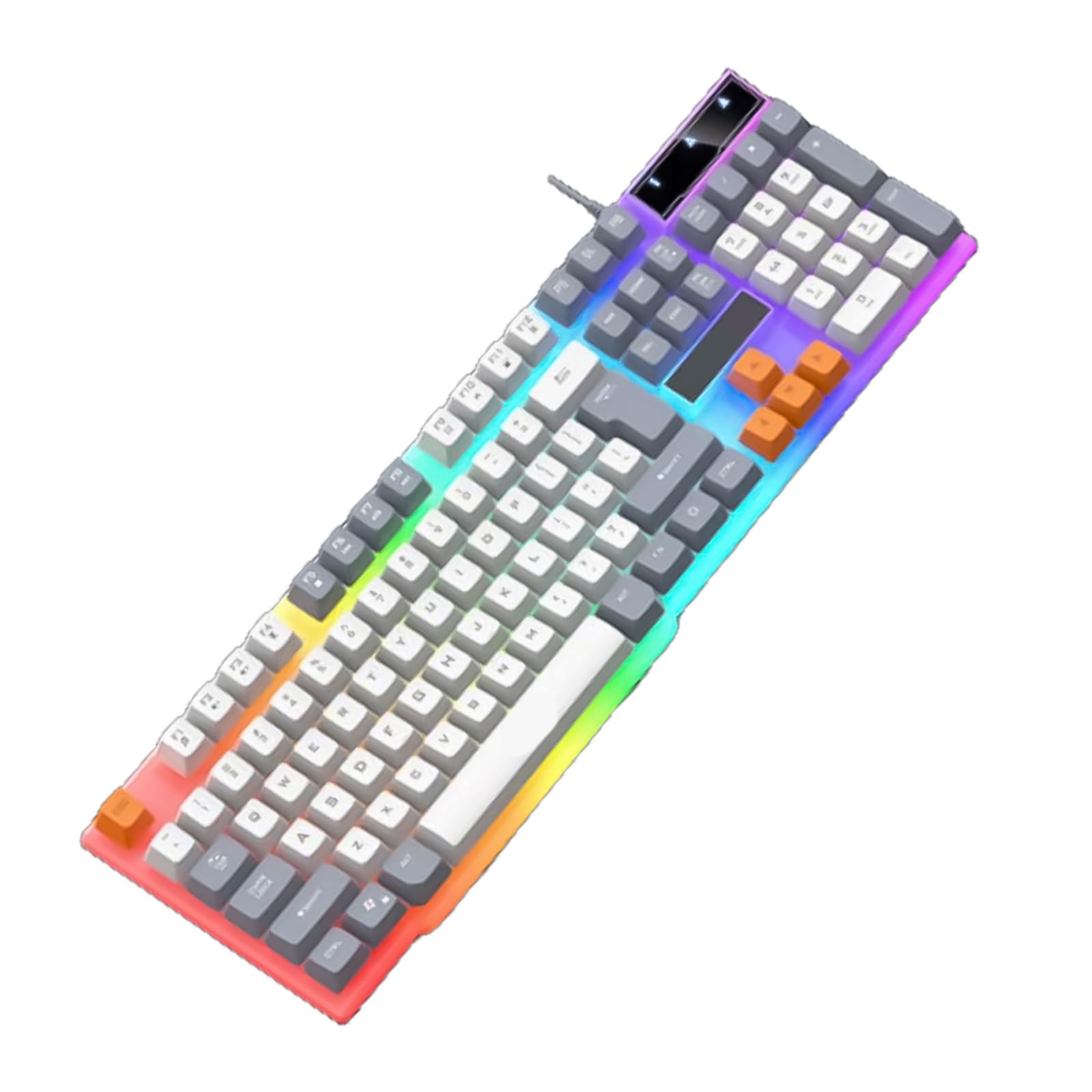 Clavier de jeu confortable pour une utilisation prolongée sous les rétroéclairages nocturnes - 7