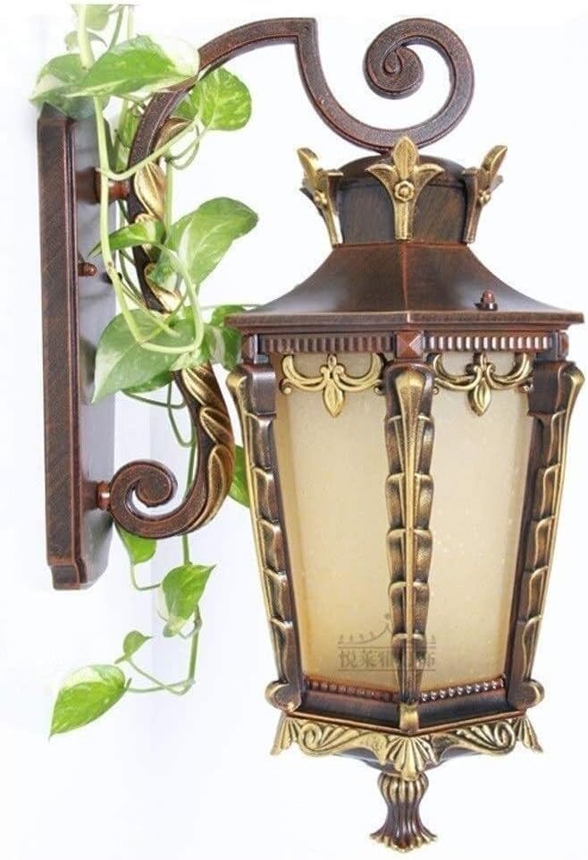 Applique murale rétro E27 en aluminium étanche pour éclairage extérieur de balcon - 3