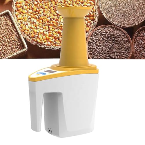 CNYST 穀物水分テスター コメ水分計 大豆水分測定器 米、大豆、小麦、菜種などの水分測定用 測定範囲 3-35 パーセント 3点校正 計量なしで直接測定 日本語マニュアル付属