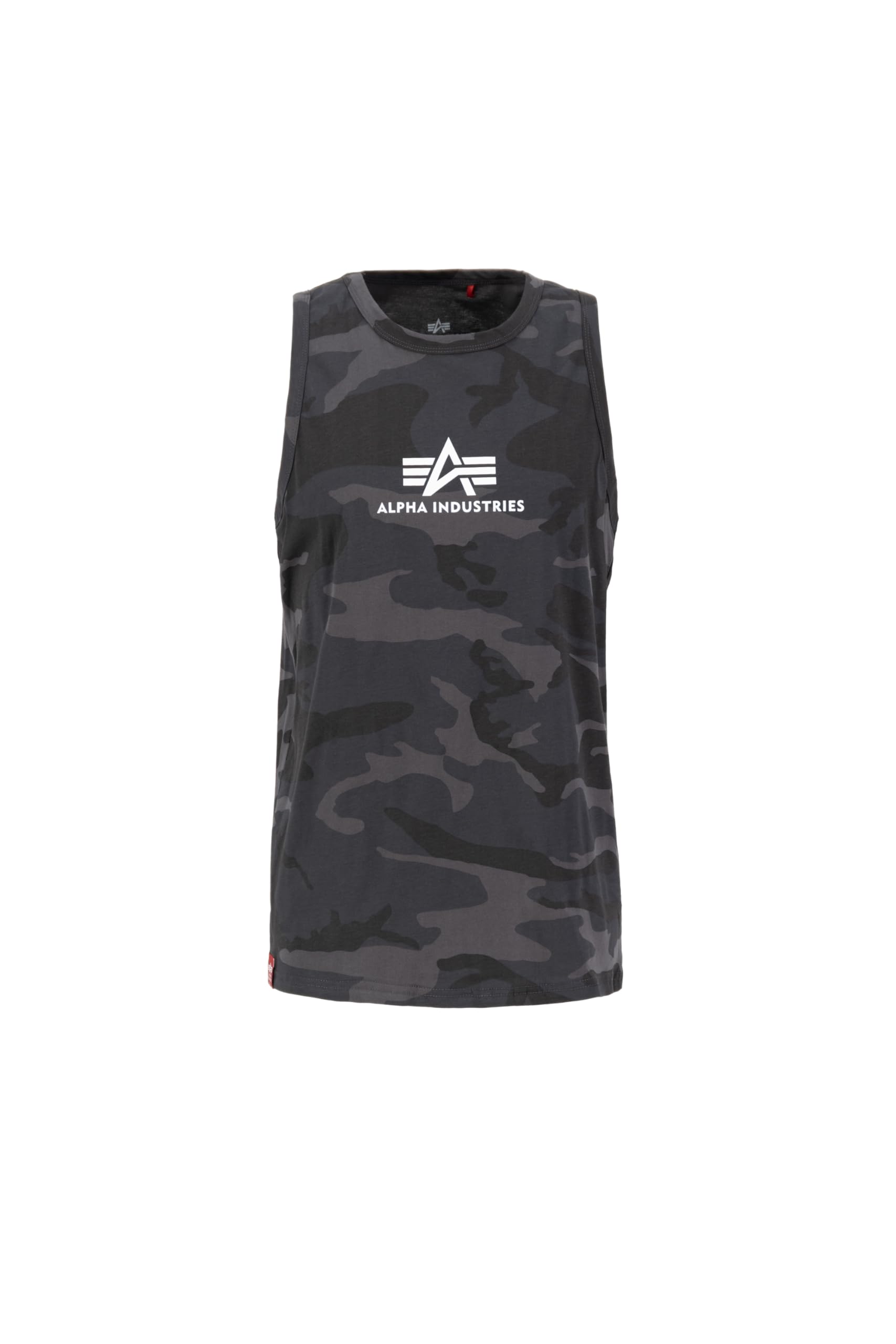 Alpha Industries Basic Camo Camiseta Hombre (Pack de 1)