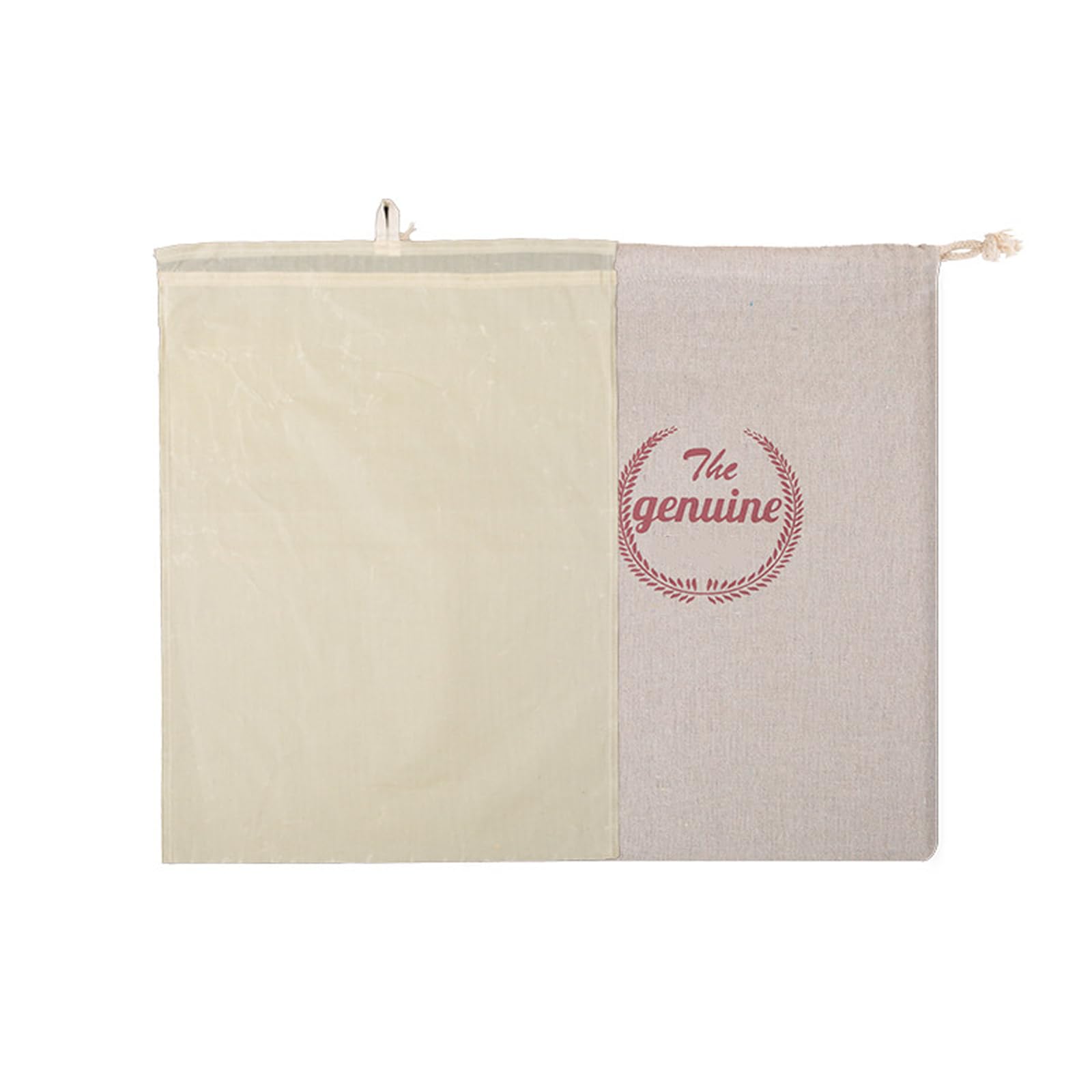 Kalttoy Bread Bag with Removable Bees Wax Compartment, Organic Food Preservation & Kitchen Storage ‌washable Sandwich Bags‌