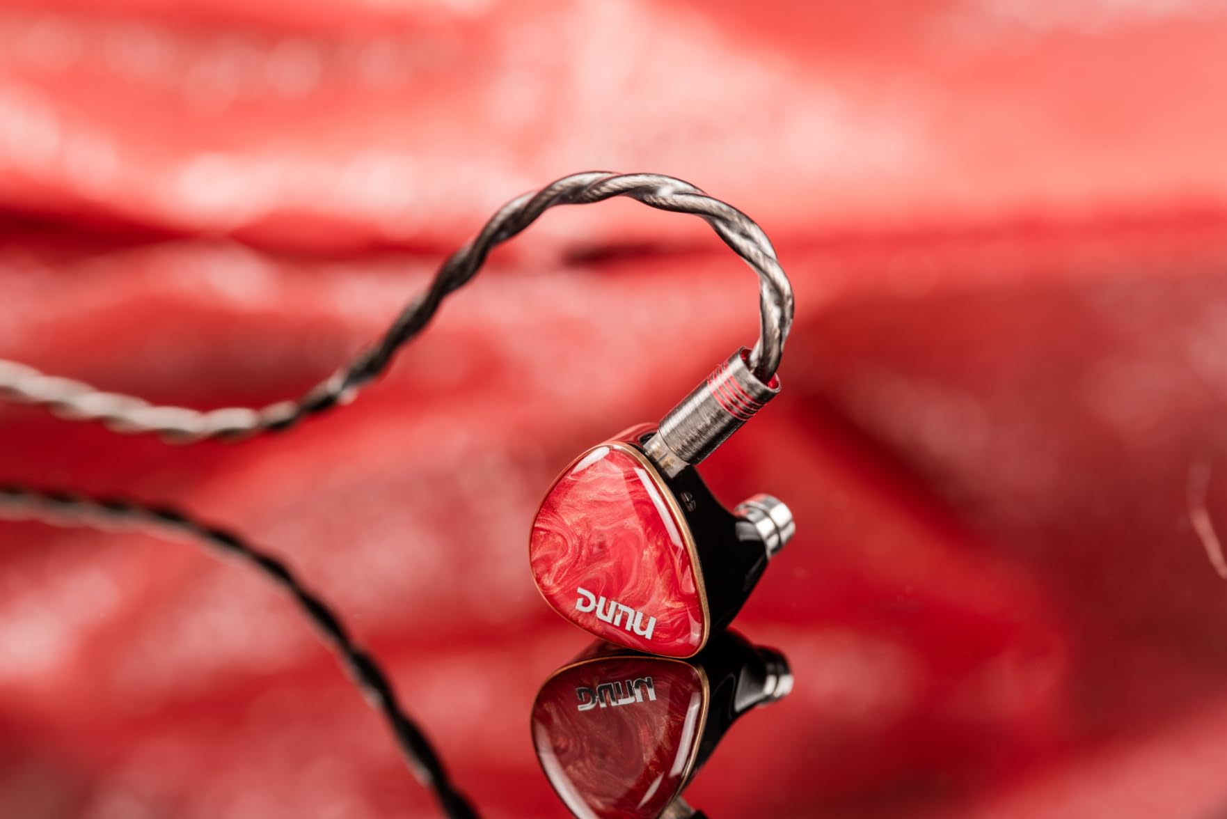 Fanmusic Dunu DN242 In-Ear-Kopfhörer, kabelgebunden, HiFi-IEM-Kopfhörer mit 2DD 4BA + 2 Planar 8-Treiber-Treibern, 0,78 mm, 2-poliges Premium-Kabel (Standard-Version)