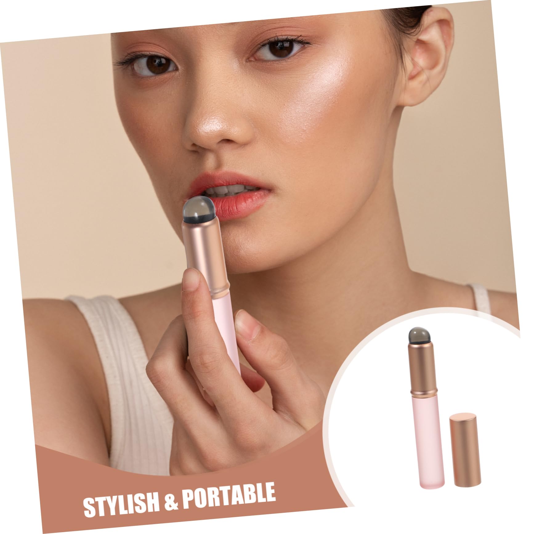 SHERCHPRY Versatile Lip Makeup Brush Set for Applying Lipstick Gloss More for Levels