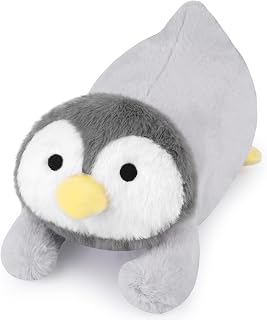 Weighted Stuffed Animals Penguin,Penguin Stuffed Animal Weighted Plush | 10 Inch 0.8lbs Soft Sensory Comfort Huggable Penguin Weighted Animal Toy for Kids,Christmas Birthday Gifts
