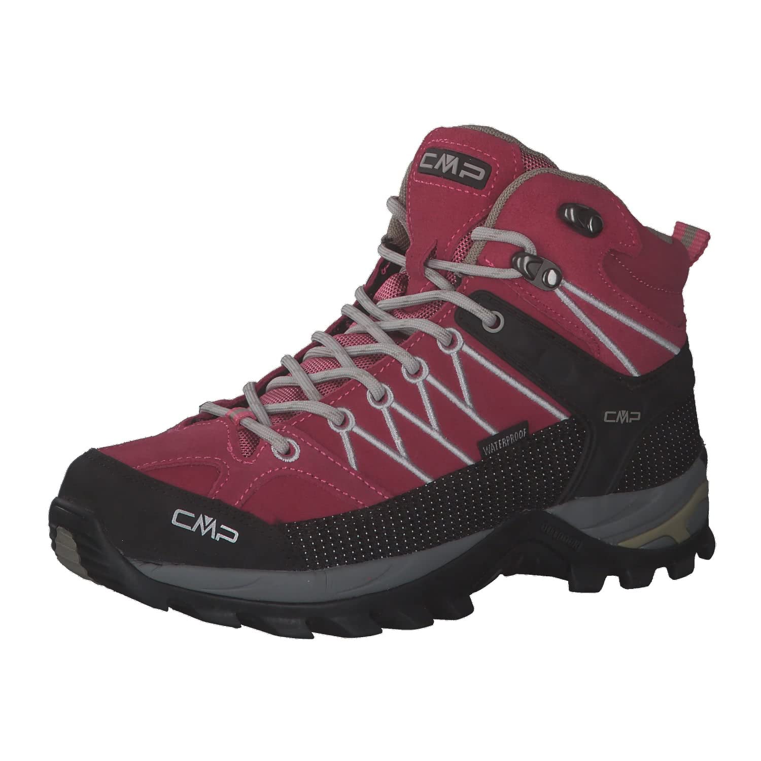 CMP Women's Rigel MID WMN Trekking Shoes WP, Rose Sand, 4 UK