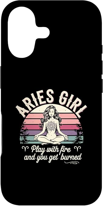 Aries Zodiac Sign Star Astrology Birthday Horoscope Case for iPhone 17