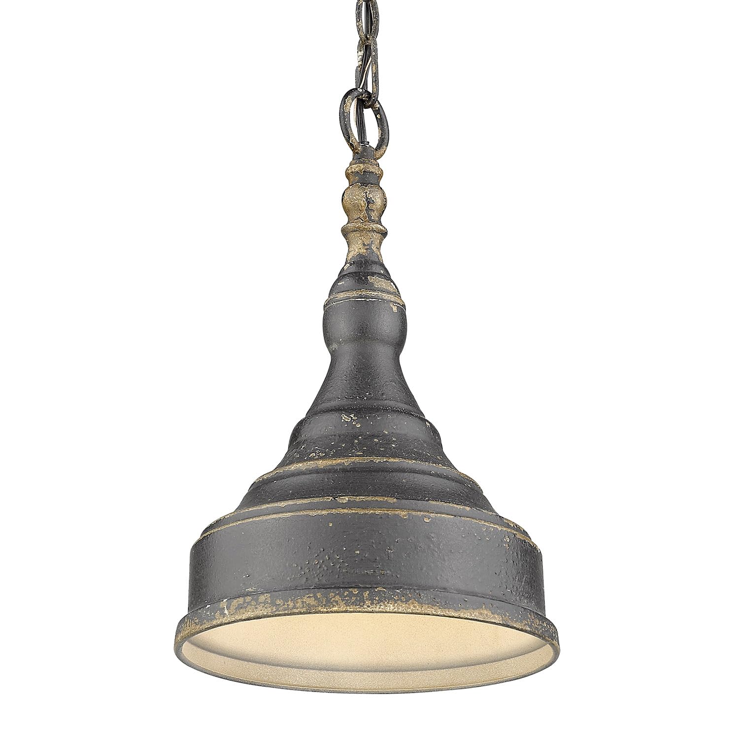 FILM ペンダントライト Iron mini A pendant lamp Golden Lighting 0806-S ABI Keating Mini Pendant, Black- Pendant