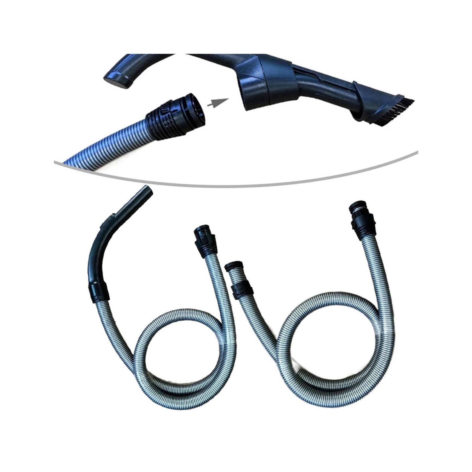 Manguera De Aspiradora De 2M, Compatible Con Miele,C1 C2 C3 S Series 38mm