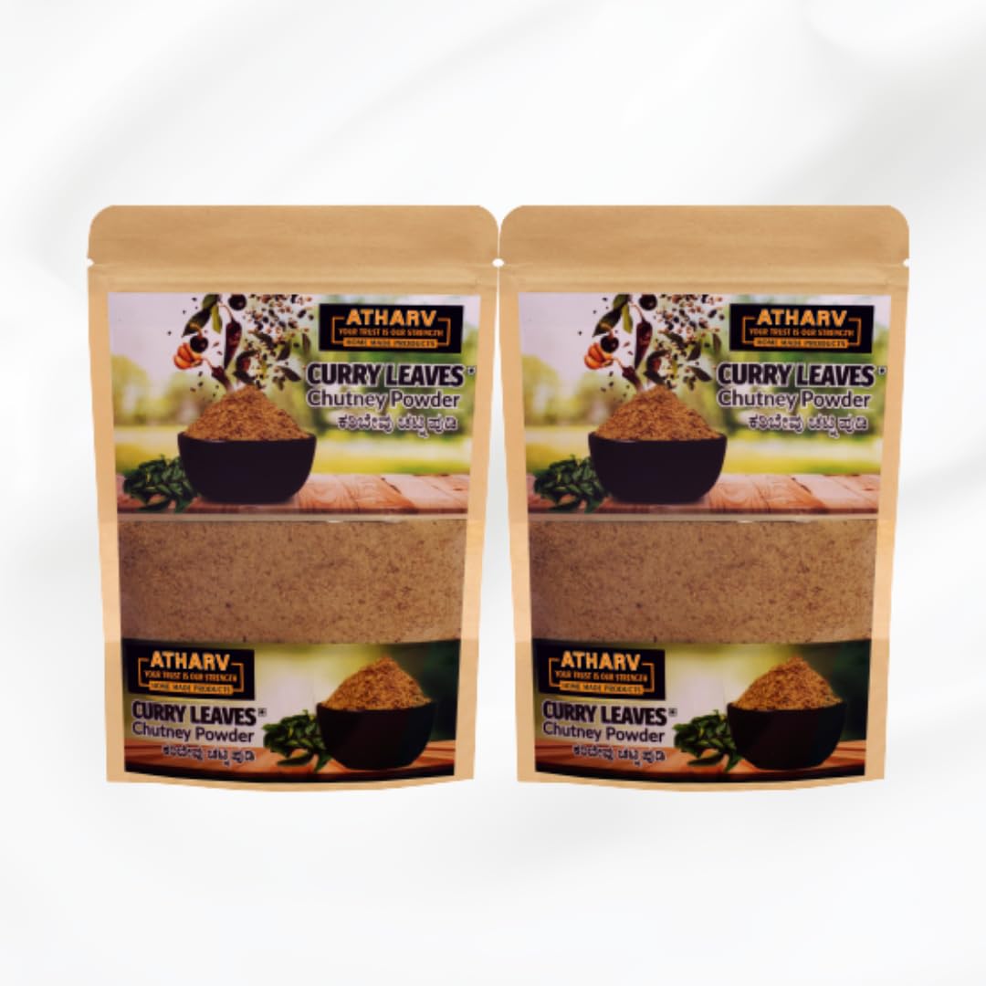 ATHARV HOME MADE PRODUCTS - Curry Leaves Chutney Powder - (Pack of 2-400 Gram) (B09W4R3ZNV) Amazon Price History, Amazon Price Tracker