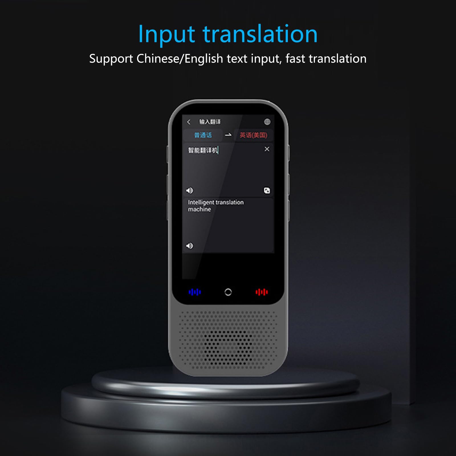 Traducteur en Temps Réel des Voyages Traducteur Langue Traductor Modes Hors Ligne 138 Compatibilité du Langage Utilisation en Temps Réel