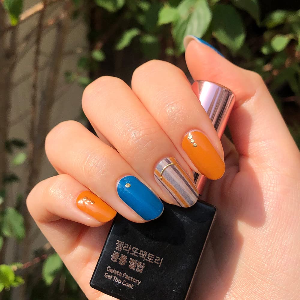 Amazon.co.jp: 【GELATO FACTORY。】ネイルシール [秋を感じる