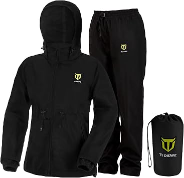 TIDEWE Women's Rain Suit, Waterproof 