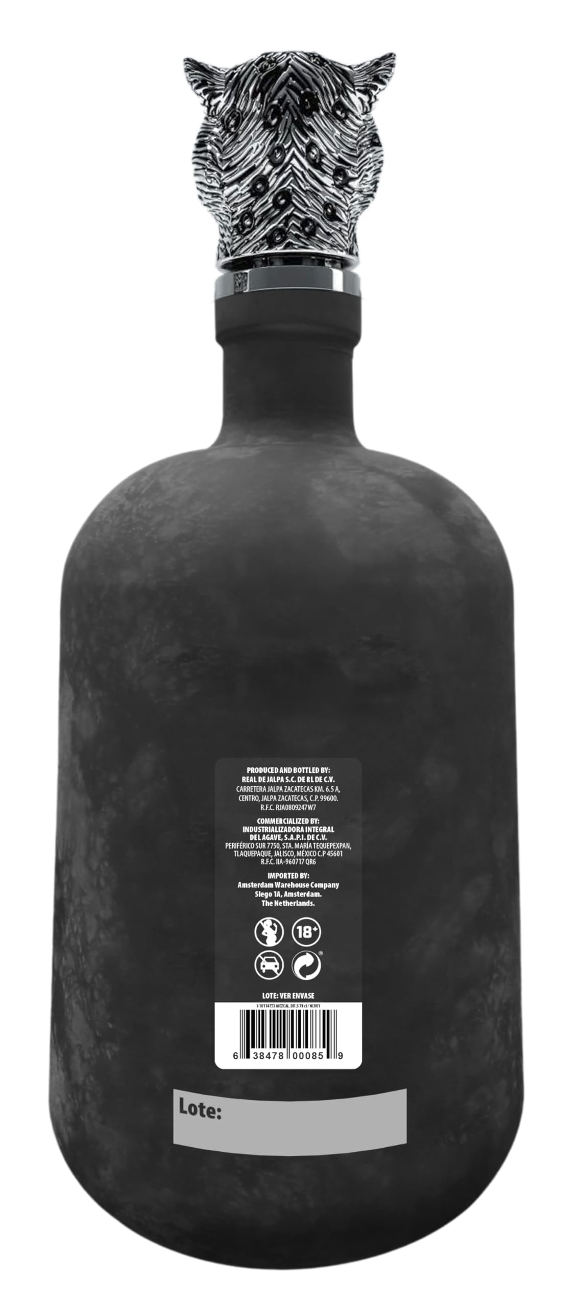 Don Ramón Mezcal Joven Salmiana 70 cl | Mezcal Artesanal Mexicano, 100% Agave Salmiana, con Notas Cítricas y Frescor Ideal para Cócteles