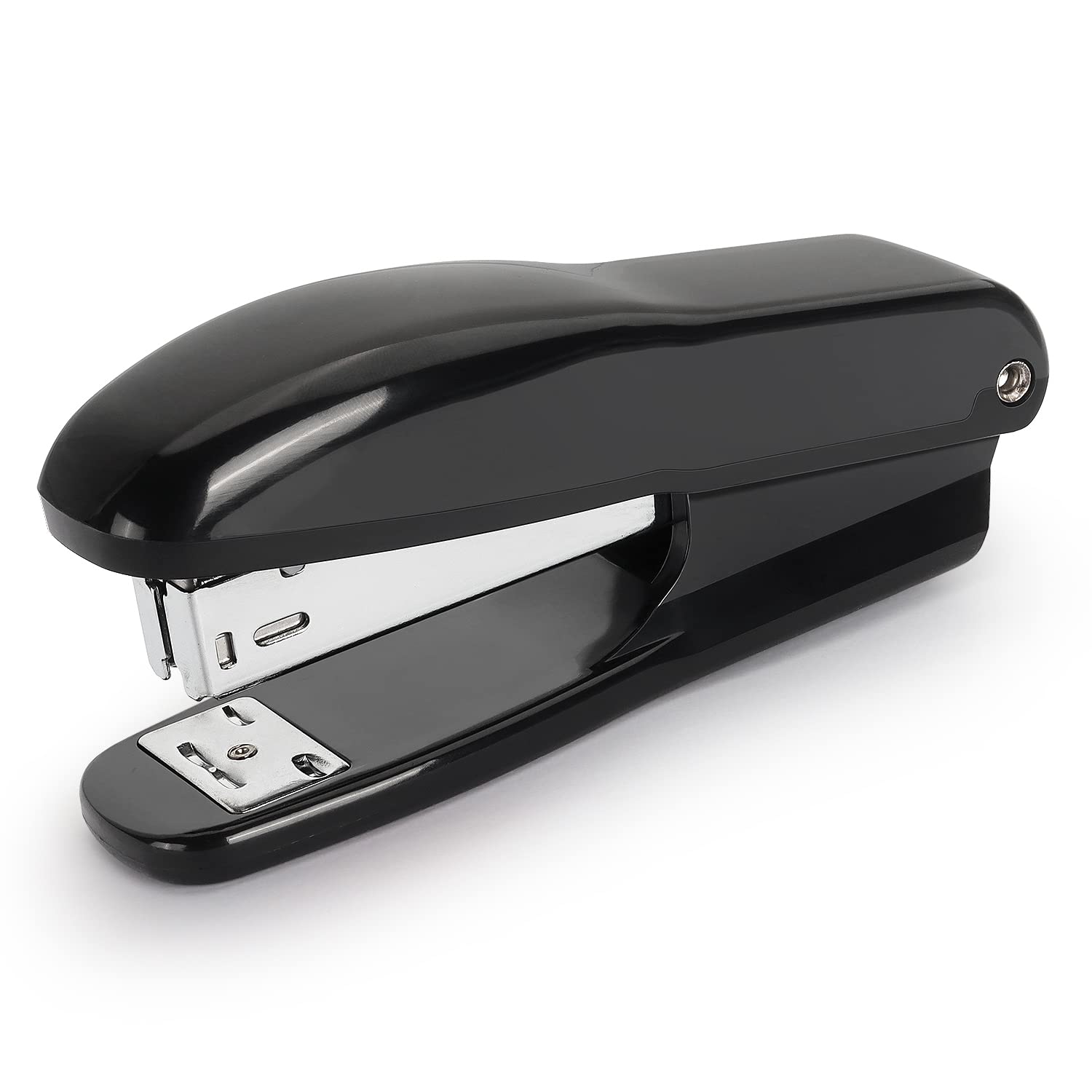 1 Pack Staplers with Desktop Staplers for Office Supplies, Black