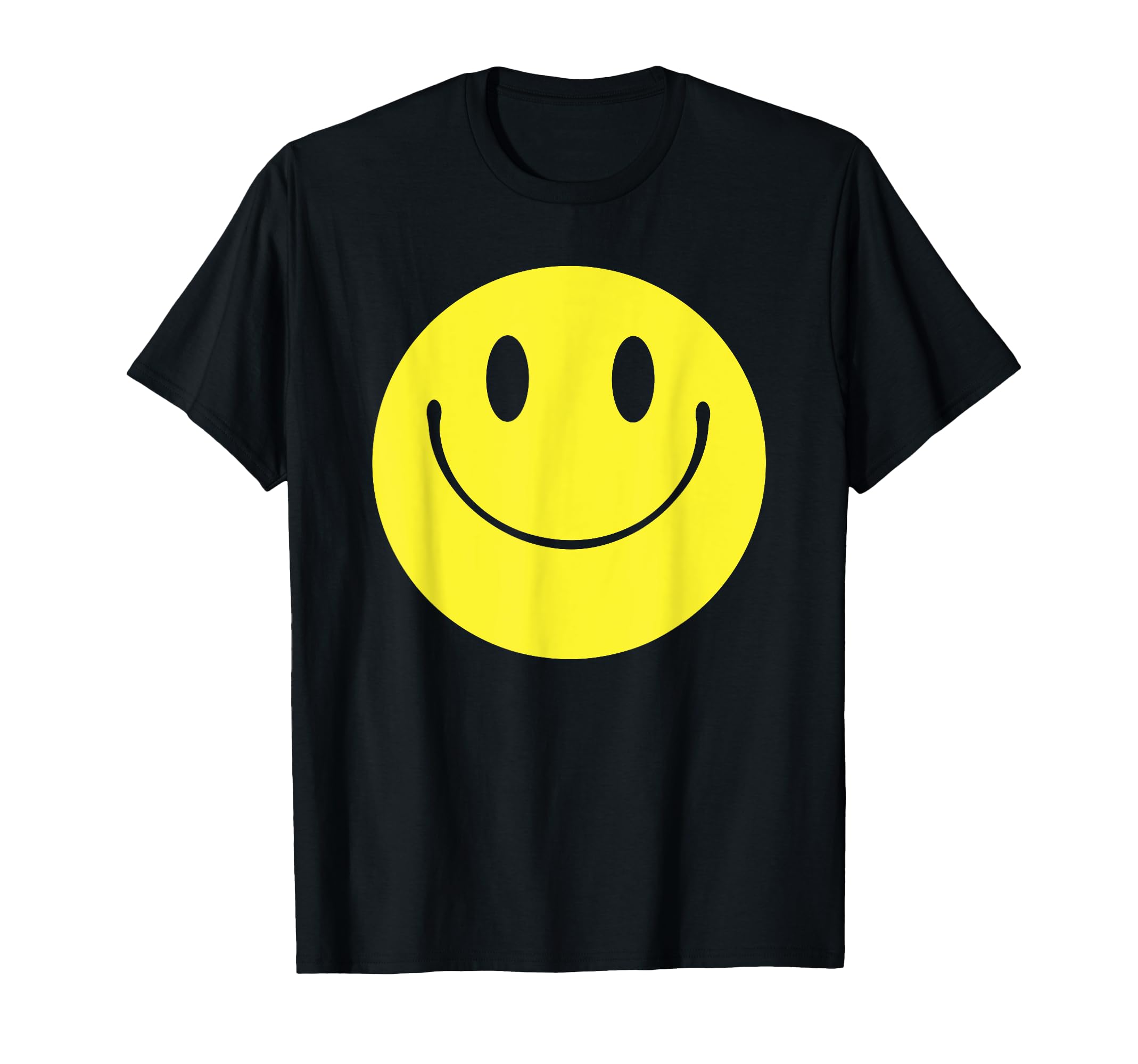 Yellow Smile Face Happy Funny Smiling Face Cute Peace Kids T