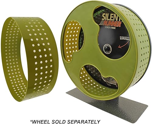 Miniatura 3 de AutoClean Track (para corredor silencioso de 12 pulgadas de ancho) - Pista ventilada fácil de limpiar para rueda de ejercicio silenciosa para